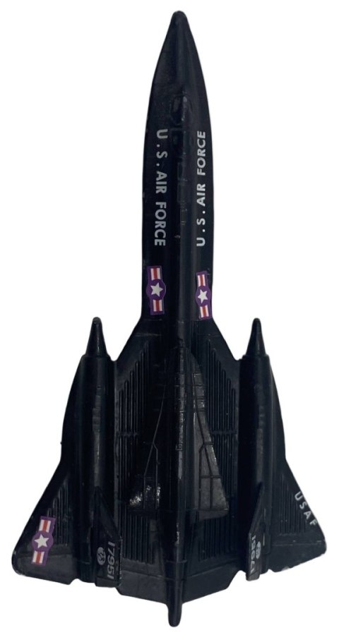 Samolot Lockheed SR-71 Blackbird 4,5" 11,5 cm METAL Motormax Samolot Lockheed SR-71 Blackbird 4,5" 11,5 cm METAL Motormax