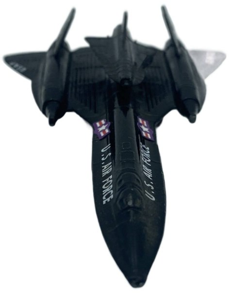 Samolot Lockheed SR-71 Blackbird 4,5" 11,5 cm METAL Motormax Samolot Lockheed SR-71 Blackbird 4,5" 11,5 cm METAL Motormax