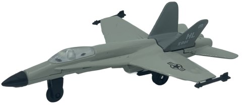Samolot McDonnell Douglas F/A-18 Hornet 4,5" 11,5 cm METAL Motormax BOX Samolot McDonnell Douglas F/A-18 Hornet 4,5" 11,5 cm METAL Motormax BOX