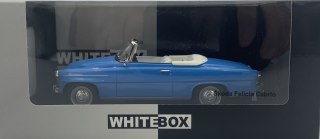 Skoda Felicia cabrio 1959 model 124228 WhiteBox 1:24 niebieski