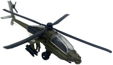 Śmigłowiec szturmowy Boeing AH-64 Apache 4,5" 11,5 cm METAL Motormax Śmigłowiec szturmowy Boeing AH-64 Apache 4,5" 11,5 cm METAL Motormax