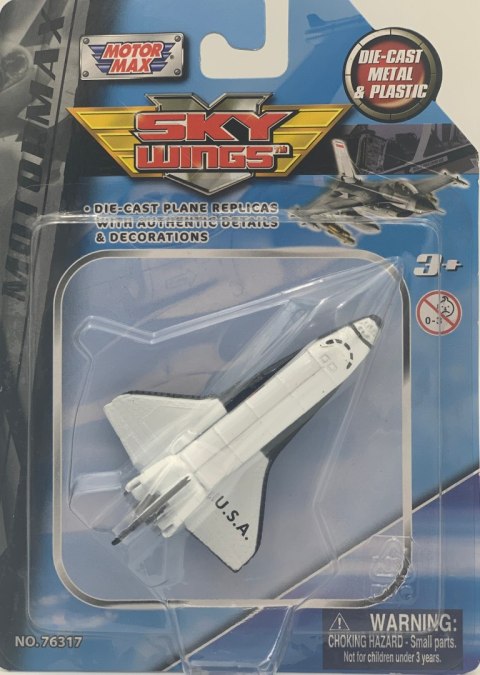 Space Shuttle prom kosmiczny 3,5" 9 cm METAL Motormax Space Shuttle prom kosmiczny 3,5" 9 cm METAL Motormax