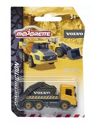 VOLVO Construction śmieciarka FMX Skip Majorette METAL VOLVO Construction śmieciarka FMX Skip Majorette METAL