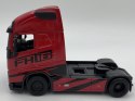 VOLVO FH16 Gglobetrotter 750 XXL lora koparka Volvo EC220E Bburago 1:43