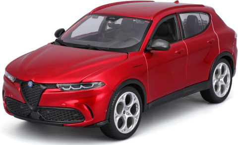 Alfa Romeo Tonale 2022 czerwony 1:24 model BBurago 21109 Alfa Romeo Tonale 2022 czerwony 1:24 model BBurago 21109