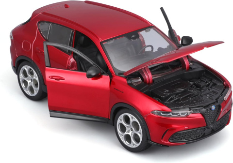 Alfa Romeo Tonale 2022 czerwony 1:24 model BBurago 21109 Alfa Romeo Tonale 2022 czerwony 1:24 model BBurago 21109
