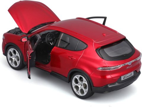 Alfa Romeo Tonale 2022 czerwony 1:24 model BBurago 21109 Alfa Romeo Tonale 2022 czerwony 1:24 model BBurago 21109