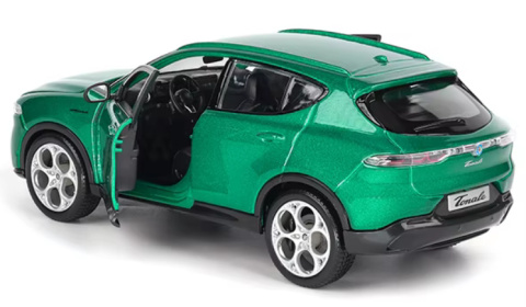 Alfa Romeo Tonale 2022 zielony 1:24 model BBurago 21109 Alfa Romeo Tonale 2022 zielony 1:24 model BBurago 21109