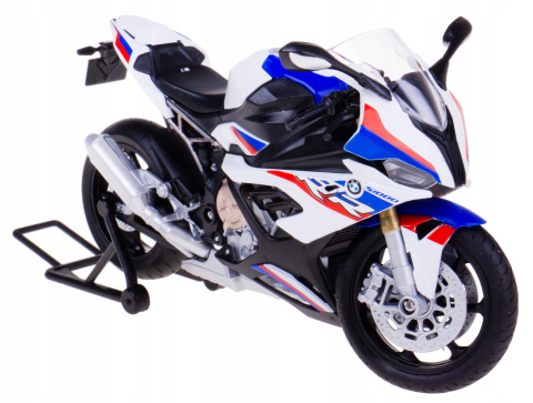 BMW S 1000 RR motocykl model 1:12 Welly 62107 BMW S 1000 RR motocykl model 1:12 Welly 62107