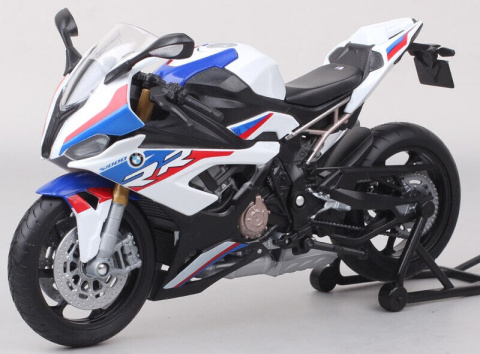 BMW S 1000 RR motocykl model 1:12 Welly 62107 BMW S 1000 RR motocykl model 1:12 Welly 62107