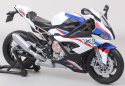 BMW S 1000 RR motocykl model 1:12 Welly 62107