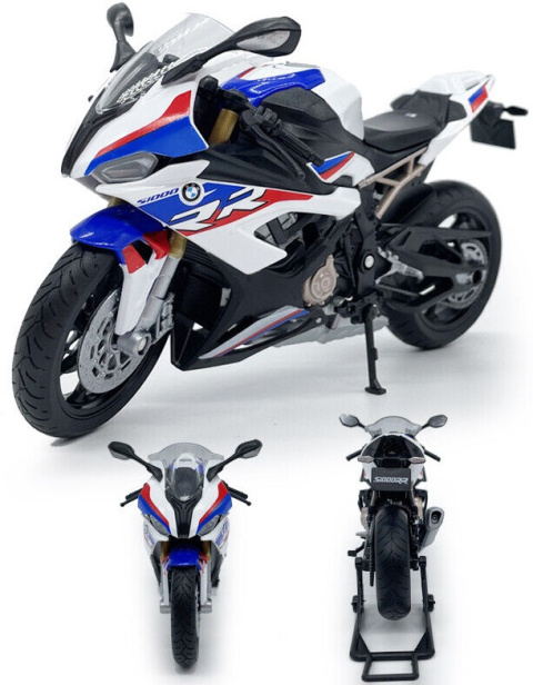 BMW S 1000 RR motocykl model 1:12 Welly 62107 BMW S 1000 RR motocykl model 1:12 Welly 62107