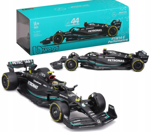 Bolid F1 Mercedes AMG W14 E 2023 #44 Lewis Hamilton 1:24 Bolid F1 Mercedes AMG W14 E 2023 #44 Lewis Hamilton 1:24