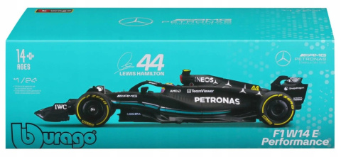 Bolid F1 Mercedes AMG W14 E 2023 #44 Lewis Hamilton 1:24 Bolid F1 Mercedes AMG W14 E 2023 #44 Lewis Hamilton 1:24