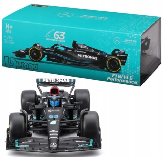 Bolid F1 Mercedes AMG W14 E 2023 #63 Russell Bburago 1:24