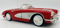 Chevrolet CORVETTE 1958 1:18 model Motormax 73109 czerwony