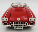 Chevrolet CORVETTE 1958 1:18 model Motormax 73109 czerwony