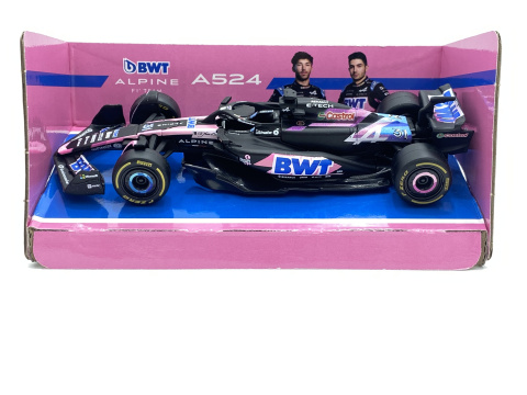F1 BWT Alpine A524 #31 Esteban Ocon BBurago 1:43 F1 BWT Alpine A524 #31 Esteban Ocon BBurago 1:43