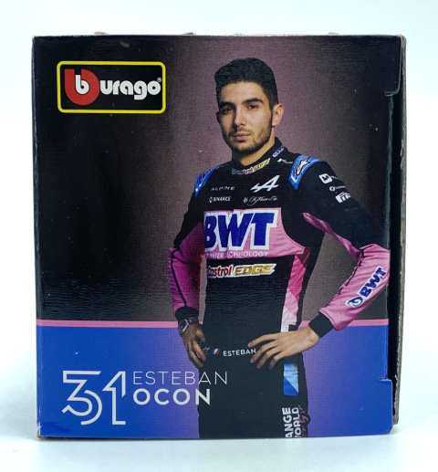 F1 BWT Alpine A524 #31 Esteban Ocon BBurago 1:43 F1 BWT Alpine A524 #31 Esteban Ocon BBurago 1:43