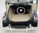 Ford Deluxe 1940 1:18 model Motormax 73108 czarny żółte płomienie