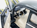 Ford Deluxe 1940 1:18 model Motormax 73108 czarny żółte płomienie