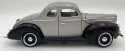 Ford Deluxe 1940 1:18 model Motormax 73108 szary z czarnym