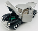 Ford Deluxe 1940 1:18 model Motormax 73108 szary z czarnym