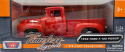 Ford F-100 Pickup 1956 1:24 Motormax 73235 czerwony