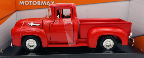Ford F-100 Pickup 1956 1:24 Motormax 73235 czerwony Ford F-100 Pickup 1956 1:24 Motormax 73235 czerwony