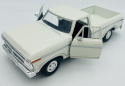Ford F-150 Custom Pickup 1977 1:24 Motormax 79386 biały