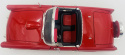 Ford Thunderbird convertible 1956 1:18 model Motormax 73173 czerwony