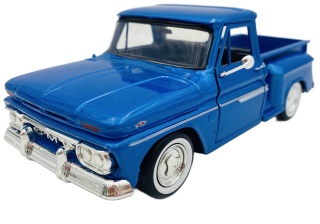 GMC C1000 Fenderside Pickup 1:24 Motormax 79379 niebieski