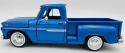 GMC C1000 Fenderside Pickup 1:24 Motormax 79379 niebieski