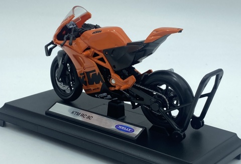 KTM RC 8C motocykl model 1:18 Welly KTM RC 8C motocykl model 1:18 Welly