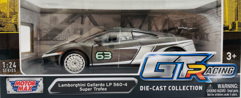 Lamborghini Gallardo LP 560-4 Super Trofeo GT Racing 1:24 Motormax 73793 Lamborghini Gallardo LP 560-4 Super Trofeo GT Racing 1:24 Motormax 73793