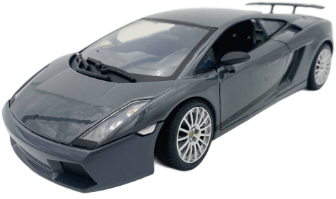 Lamborghini Gallardo Superleggera model 1:18 Motormax 73181 grafitowy Lamborghini Gallardo Superleggera model 1:18 Motormax 73181 grafitowy