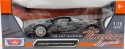 Lamborghini Gallardo Superleggera model 1:18 Motormax 73181 grafitowy