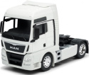 MAN TGX ciągnik siodłowy model WELLY 32650 metal 1:32 biały