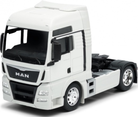 MAN TGX ciągnik siodłowy model WELLY 32650 metal 1:32 biały MAN TGX ciągnik siodłowy model WELLY 32650 metal 1:32 biały