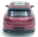 Porsche Macan Turbo Welly 24047 1:24 bordowy