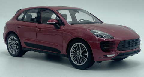 Porsche Macan Turbo Welly 24047 1:24 bordowy Porsche Macan Turbo Welly 24047 1:24 bordowy