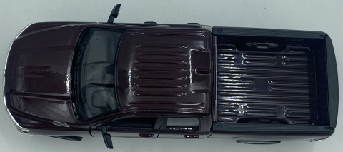 RAM 1500 Hemi 2019 Bighorn pickup model Welly 1:27 bordowy RAM 1500 Hemi 2019 Bighorn pickup model Welly 1:27 bordowy