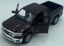 RAM 1500 Hemi 2019 Bighorn pickup model Welly 1:27 bordowy