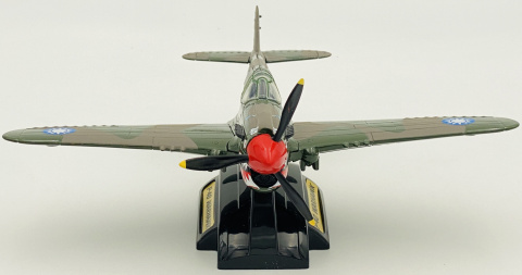 Samolot Curtiss P-40 Warhawk duży model podstawka METAL Motormax Samolot Curtiss P-40 Warhawk duży model podstawka METAL Motormax