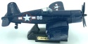 Samolot Vought F-4U 1D Corsair duży model podstawka METAL Motormax 76355