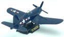 Samolot Vought F-4U 1D Corsair duży model podstawka METAL Motormax 76355