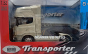 Scania V8 R730 ciągnik siodłowy model WELLY 32670 metal 1:32 złoty