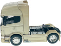 Scania V8 R730 ciągnik siodłowy model WELLY 32670 metal 1:32 złoty