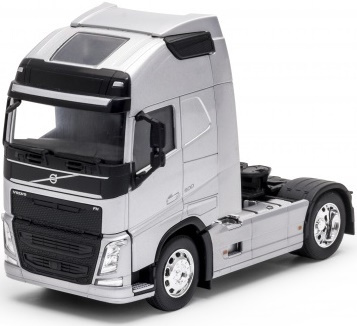 VOLVO FH 500 ciągnik model WELLY metal 1:32 32690S srebrny VOLVO FH 500 ciągnik model WELLY metal 1:32 32690S srebrny