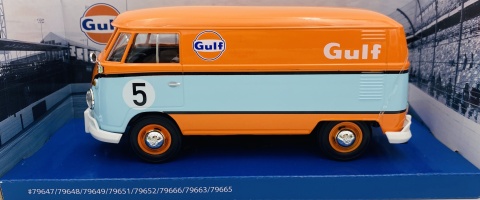 VW Type 2 T1 Delivery Van GULF model 1:24 Motormax 79649 VW Type 2 T1 Delivery Van GULF model 1:24 Motormax 79649